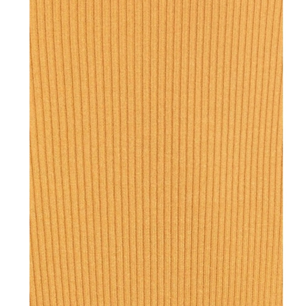 A.L.C  -   Tulum Ribbed Ruffle Hem Dress In Putty Yellow - Picture 6 of 6